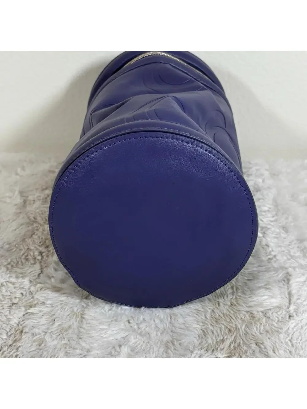 MONAT Purple Travel Toiletry Makeup Case Organizer Bag Zip Top Handle